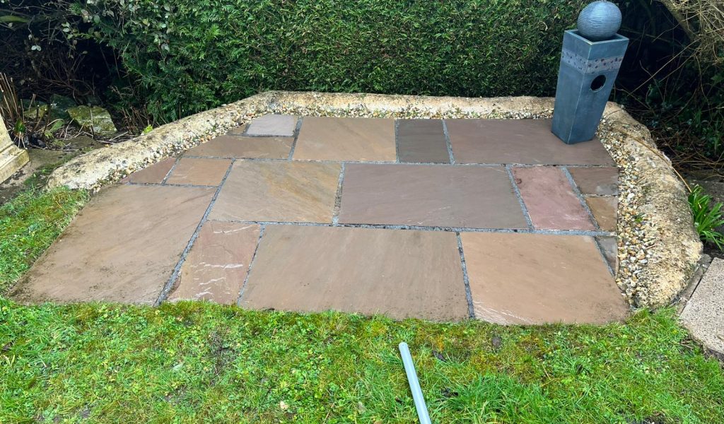 Spotless patio cleaning results after professional pressure washing – Frome